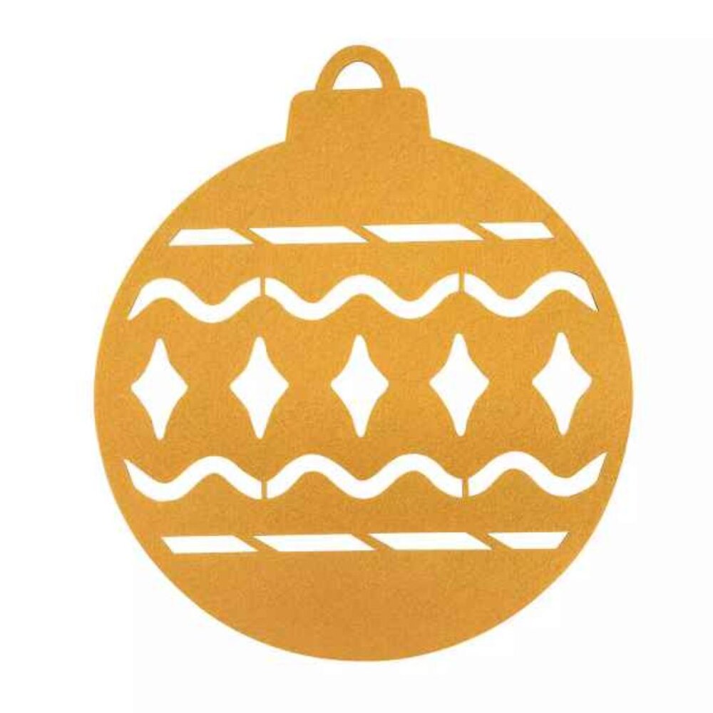 NWT (5) St. Nicholas Square Laser Cut Felt Christmas Ornament Placemats